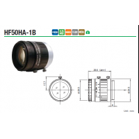 Fujinon HF50HA-1B 2/3" 1.5 Megapixel Factory Automation/Machine Vision